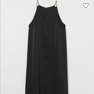 BNWT Satin midi dress LBD